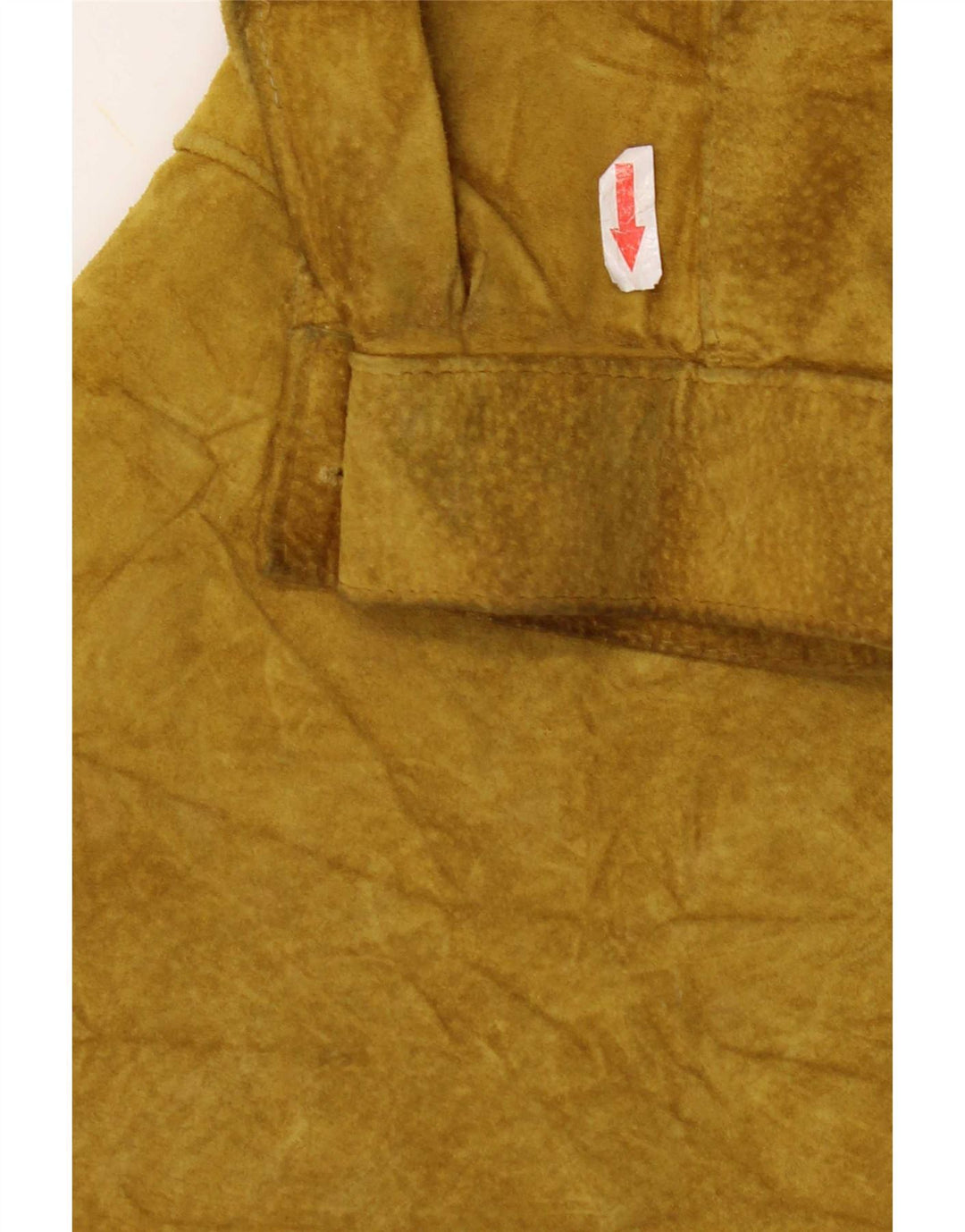 Vintage Damen Wildlederjacke IT 48 XL Khaki
