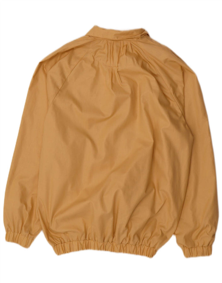 VINTAGE Herren Bomberjacke UK 38 Medium Beige Polyester