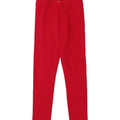BENETTON Womens Leggings UK 4 XS Red Vintage Benetton and Second-Hand Benetton from Messina Hembry 