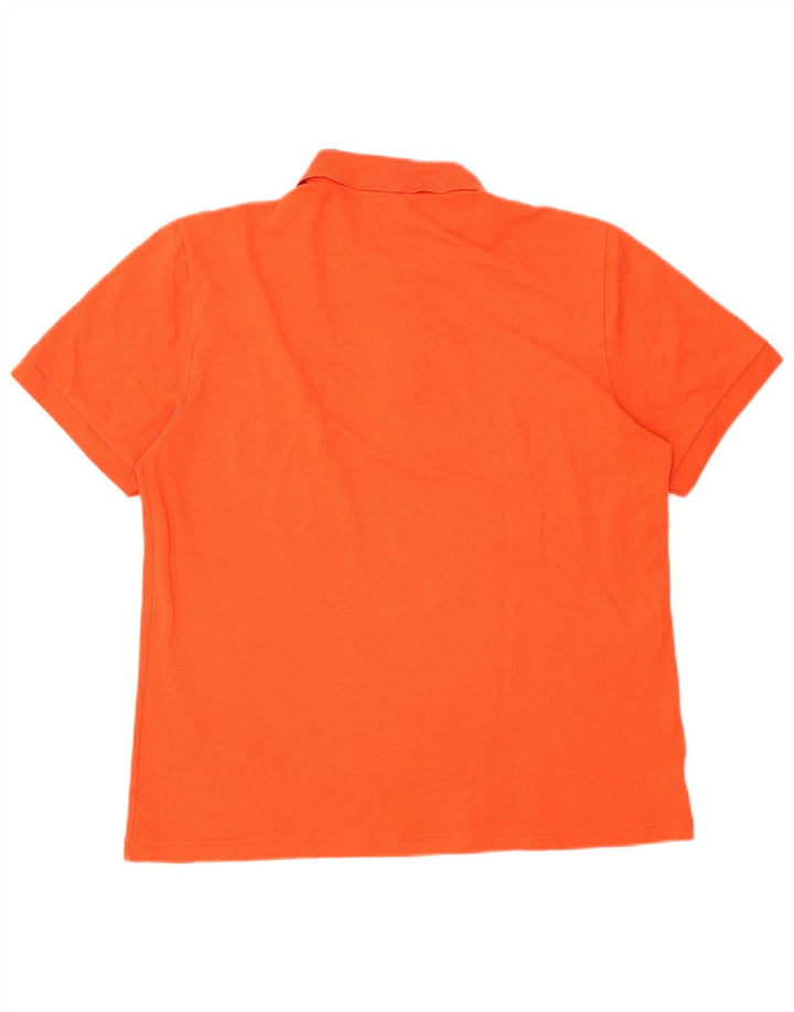 Lacoste Herren Poloshirt Größe 5 Large Orange