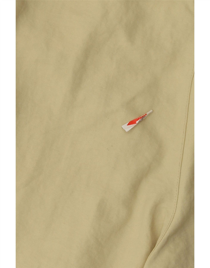 Kappa Herren-Badeshorts, mittelbeigefarbenes Colourblock-Polyamid