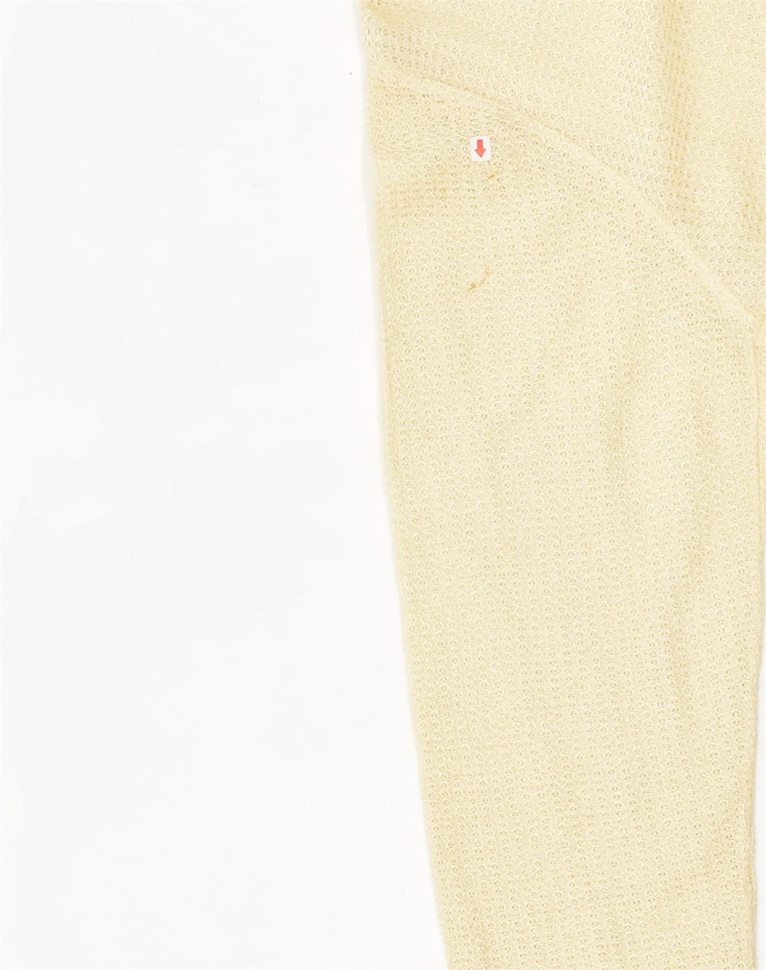 VINTAGE Womens Cardigan Sweater UK 16 Large Yellow Viscose | Vintage Vintage | Thrift | Second-Hand Vintage | Used Clothing | Messina Hembry 