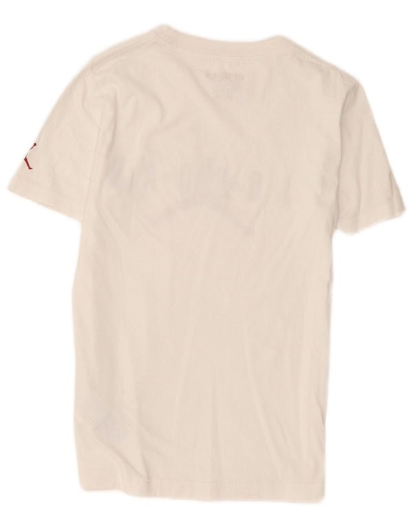 Jordan Air Graphic T-Shirt für Jungen, 10–11 Jahre, mittelweiße Baumwolle