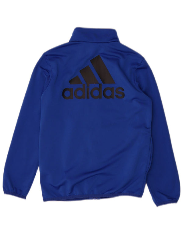 ADIDAS Jungen Primegreen Graphic Trainingsanzug-Top-Jacke, 7–8 Jahre, Blau