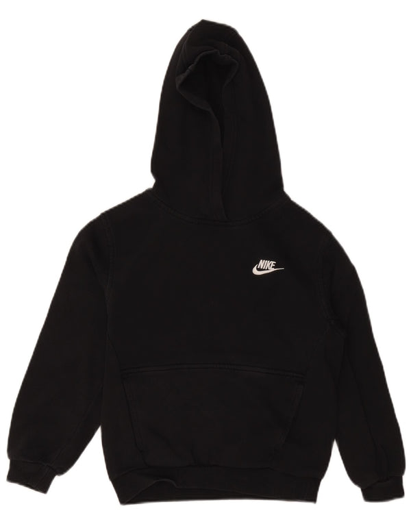 Nike Kapuzenpullover für Jungen, 10–11 Jahre, mittelgroß, schwarze Baumwolle