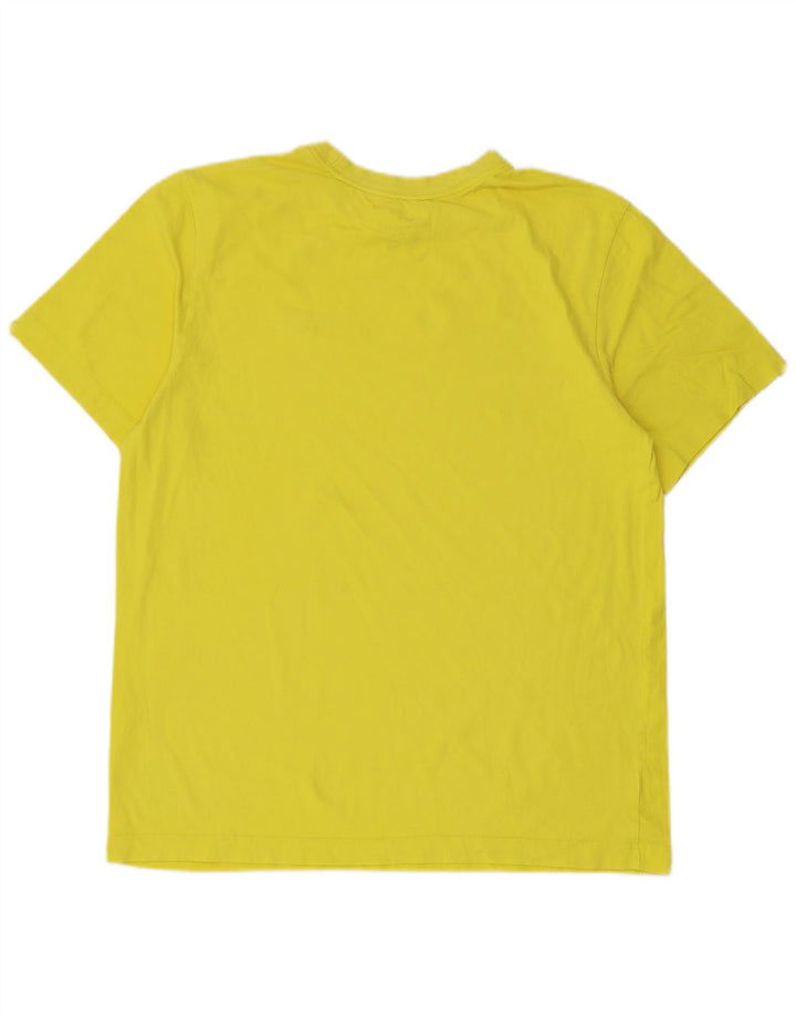 Nike Herren-T-Shirt aus mittelgelber Baumwolle