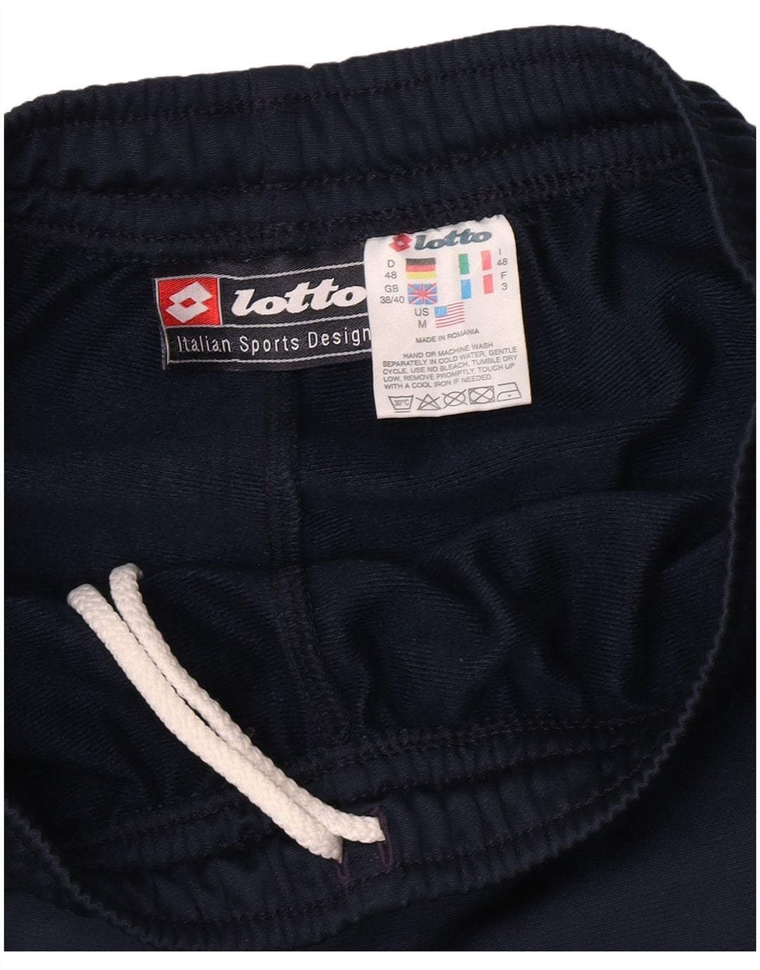 Lotto Herren-Trainingshose, UK 38/40, mittelmarineblau, Polyester