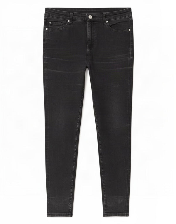 Marks & Spencer Damen The Ivy Skinny Jeans UK 14 Large W32 L27 Schwarz