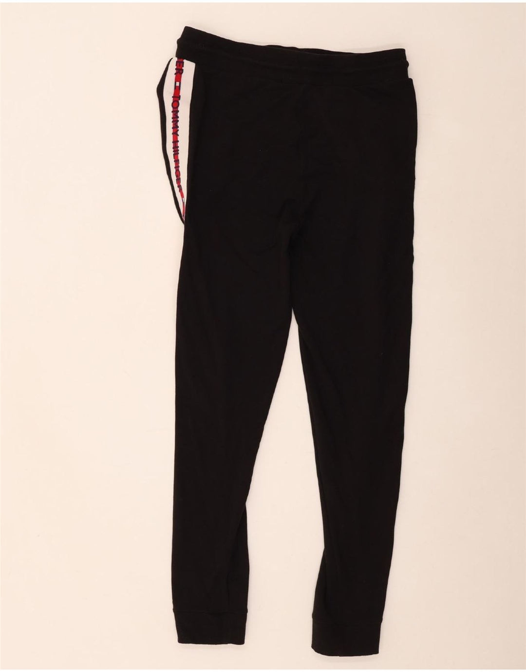 Tommy Hilfiger Herren-Trainingshose, Jogginghose, Mittelschwarz, Farbblock