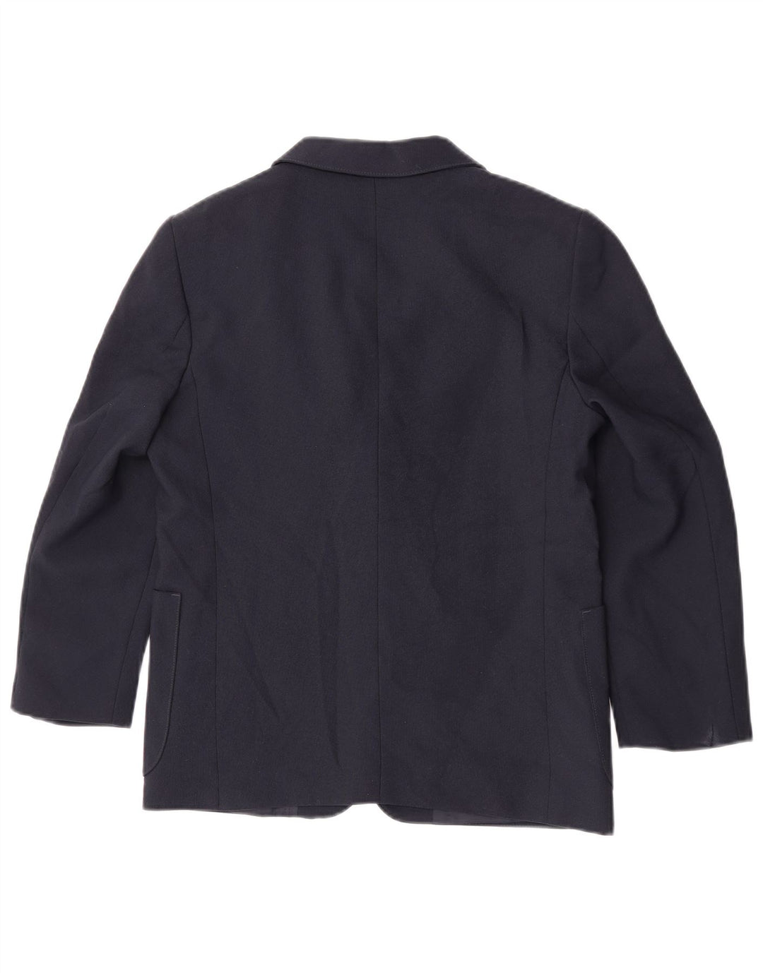 Marks & Spencer Jungen-Blazer mit 2 Knöpfen, 10–11 Jahre, marineblaues Polyester