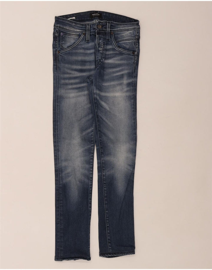 Jack & Jones Herren Slim Jeans W28 L30 Blaue Baumwolle