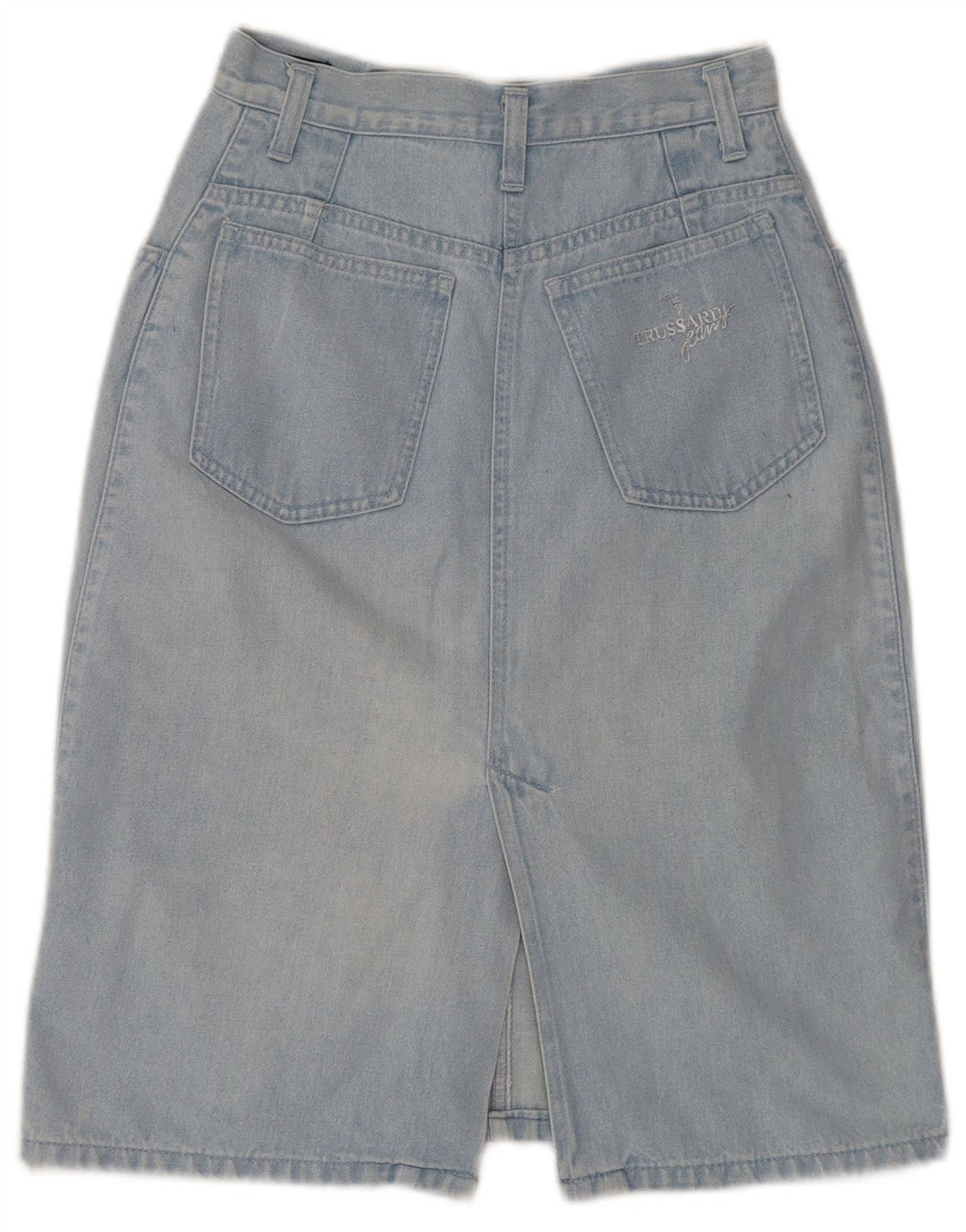 Trussardi Damen Jeansrock W24 XS Blau