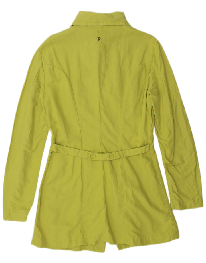 Vintage Damen Mantel UK 14 Groß Grün