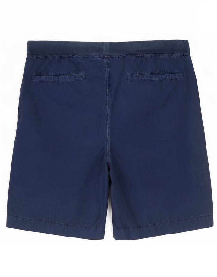 Gap Damen Chino-Shorts, Größe L, W34, Marineblau, Baumwolle