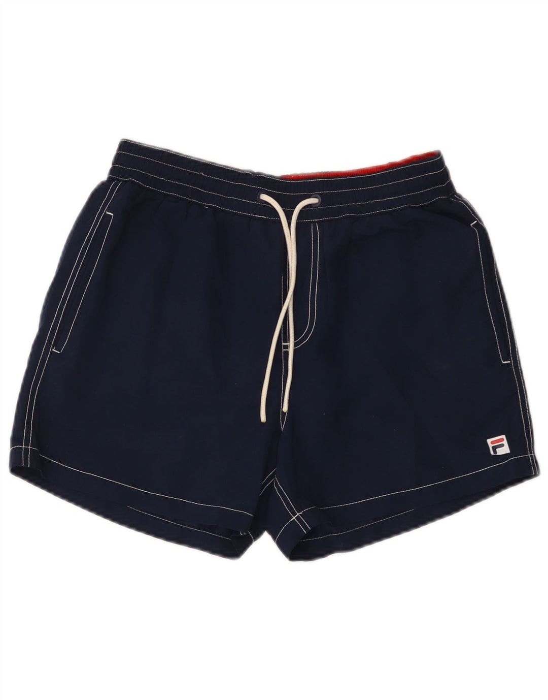Fila Herren-Badeshorts, klein, marineblau, Polyester