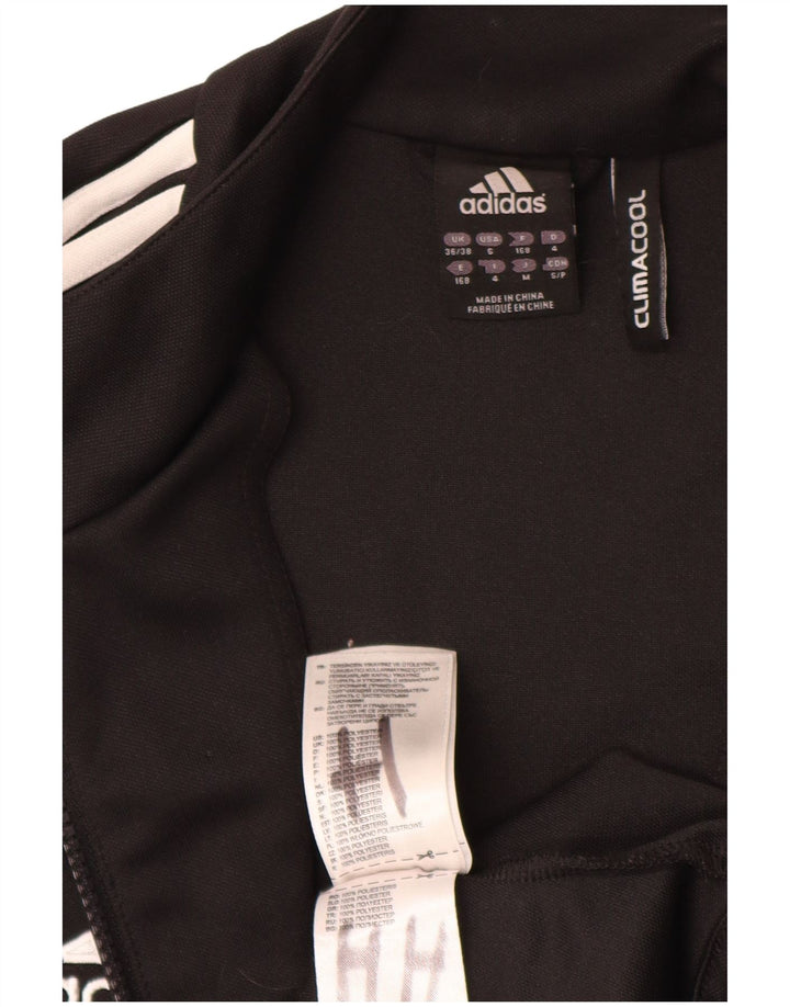 Adidas Herren Climacool Trainingsanzug Top Jacke UK 36/38 Small Schwarz Colourblock