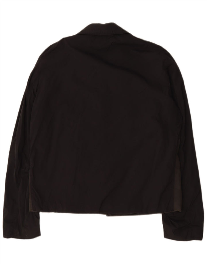 Hugo Boss Herren Bomberjacke UK 38 Medium Black Colourblock