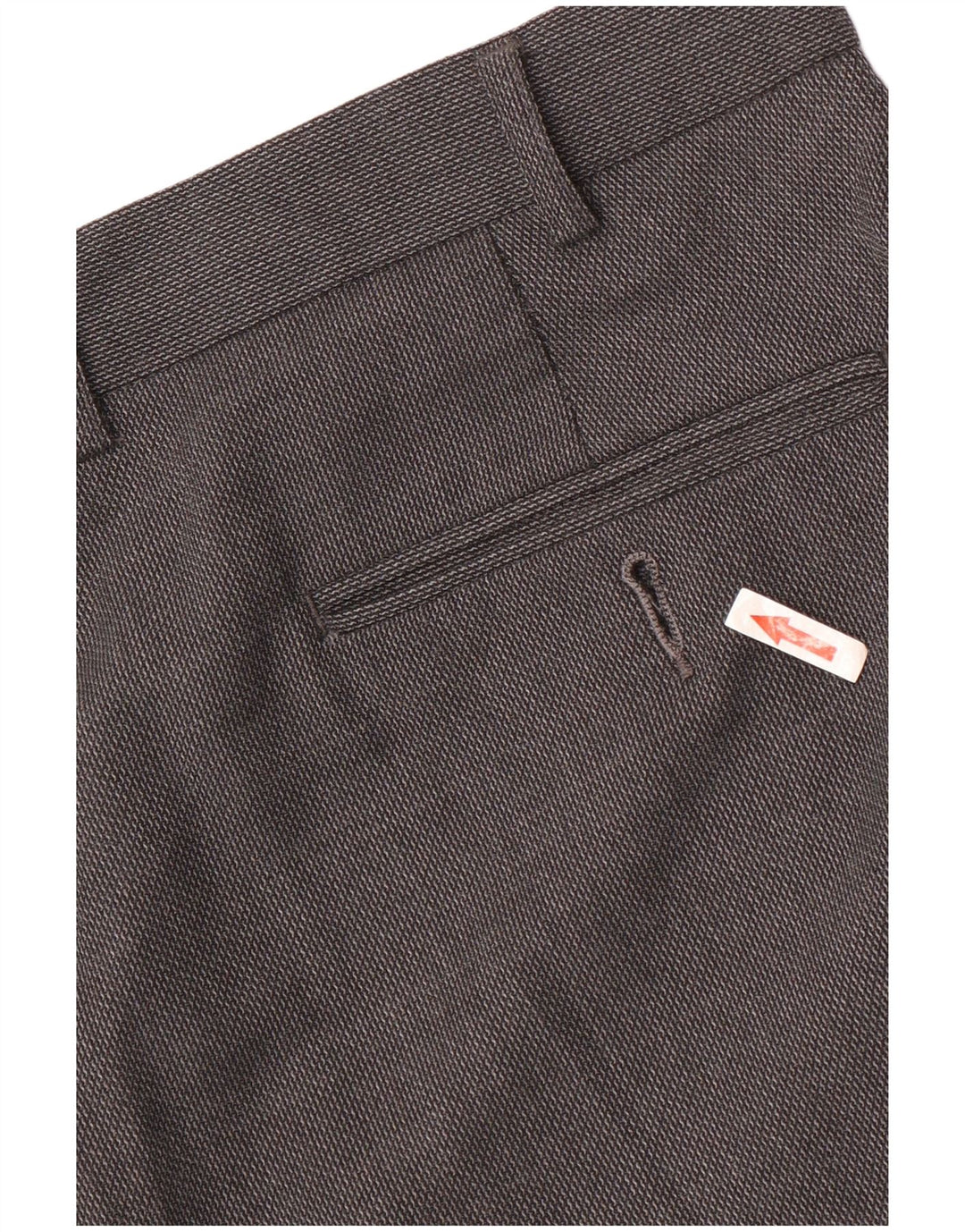 Marks & Spencer Herren-Anzughose mit gerader Passform und normaler Passform, W36, L29, graue Wolle