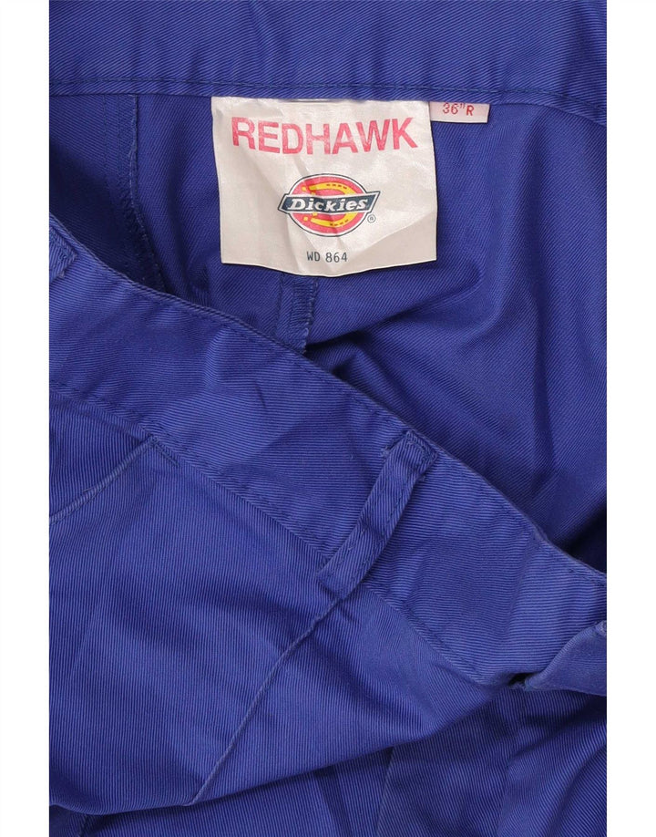 Dickies Gerade Herren-Cargohose W36 L30 Blaues Polyester