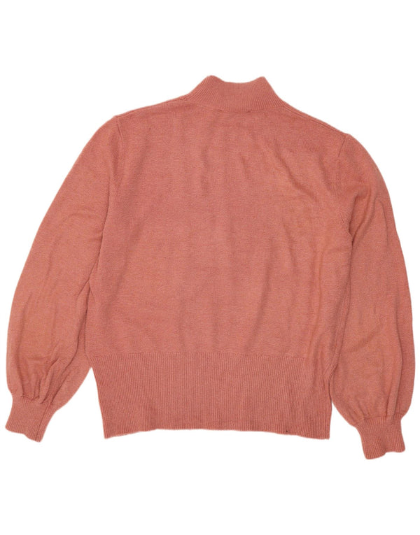 Oasis Rollkragenpullover für Damen, UK 18, XL, Rosa, Polyester