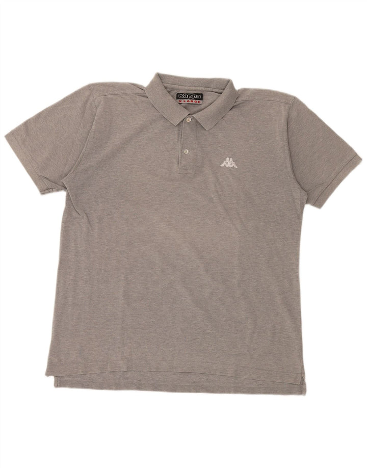 Kappa Herren Poloshirt XL Grau