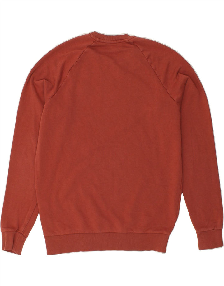 UNDER ARMOUR Mens Heat Gear Sweatshirt Jumper Small Red Cotton Vintage Under Armour and Second-Hand Under Armour from Messina Hembry 