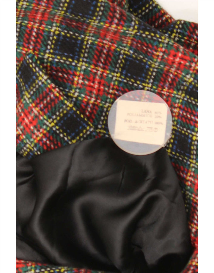 AUSTRALIAN L'ALPINA Damen Blazerjacke IT 44 Mittelmehrfarbig kariert