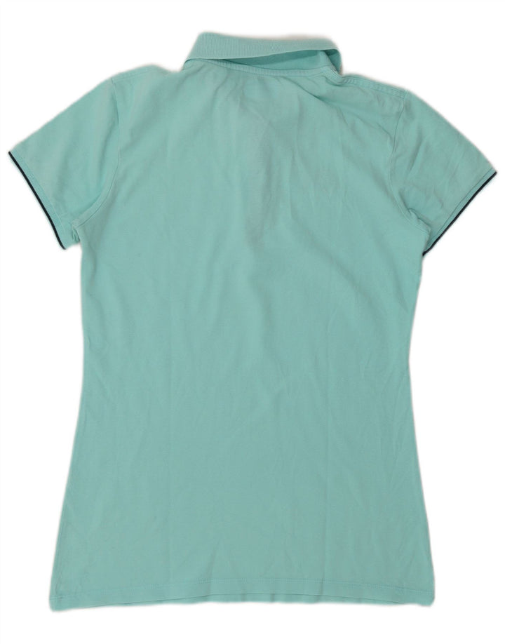 Kappa Damen Poloshirt UK 14 Large Türkis
