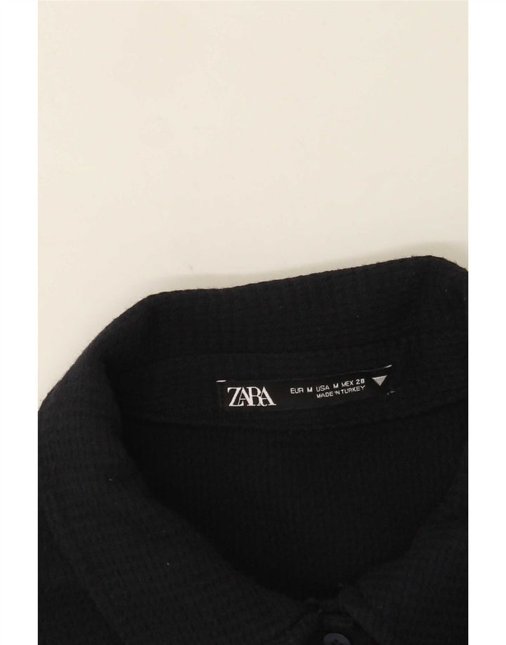 Zara Damen Etuikleid UK 12 Medium Marineblau