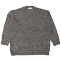 Marks & Spencer Herren-Pullover mit Rundhalsausschnitt, groß, grau geflecktes Acryl