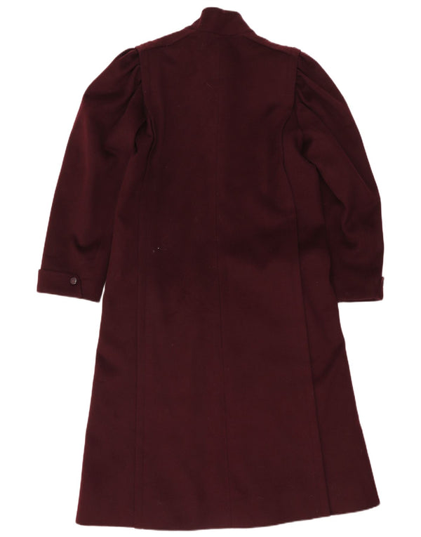 Ungaro Damen Mantel UK 12 Medium Burgund