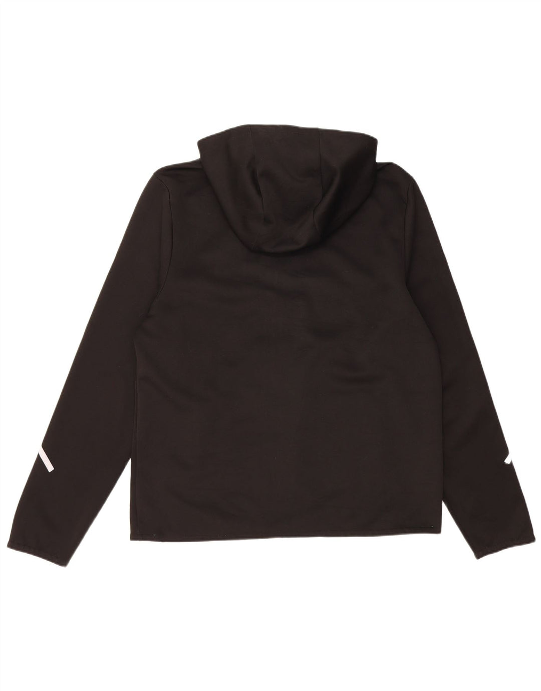 Fila Herren-Kapuzenpullover mit Reißverschluss, groß, aus schwarzem Polyester