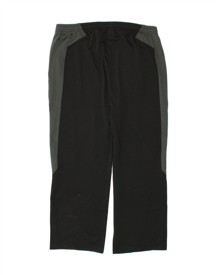 REEBOK Mens Tracksuit Trousers XL  Black Colourblock Polyester Vintage Reebok and Second-Hand Reebok from Messina Hembry 
