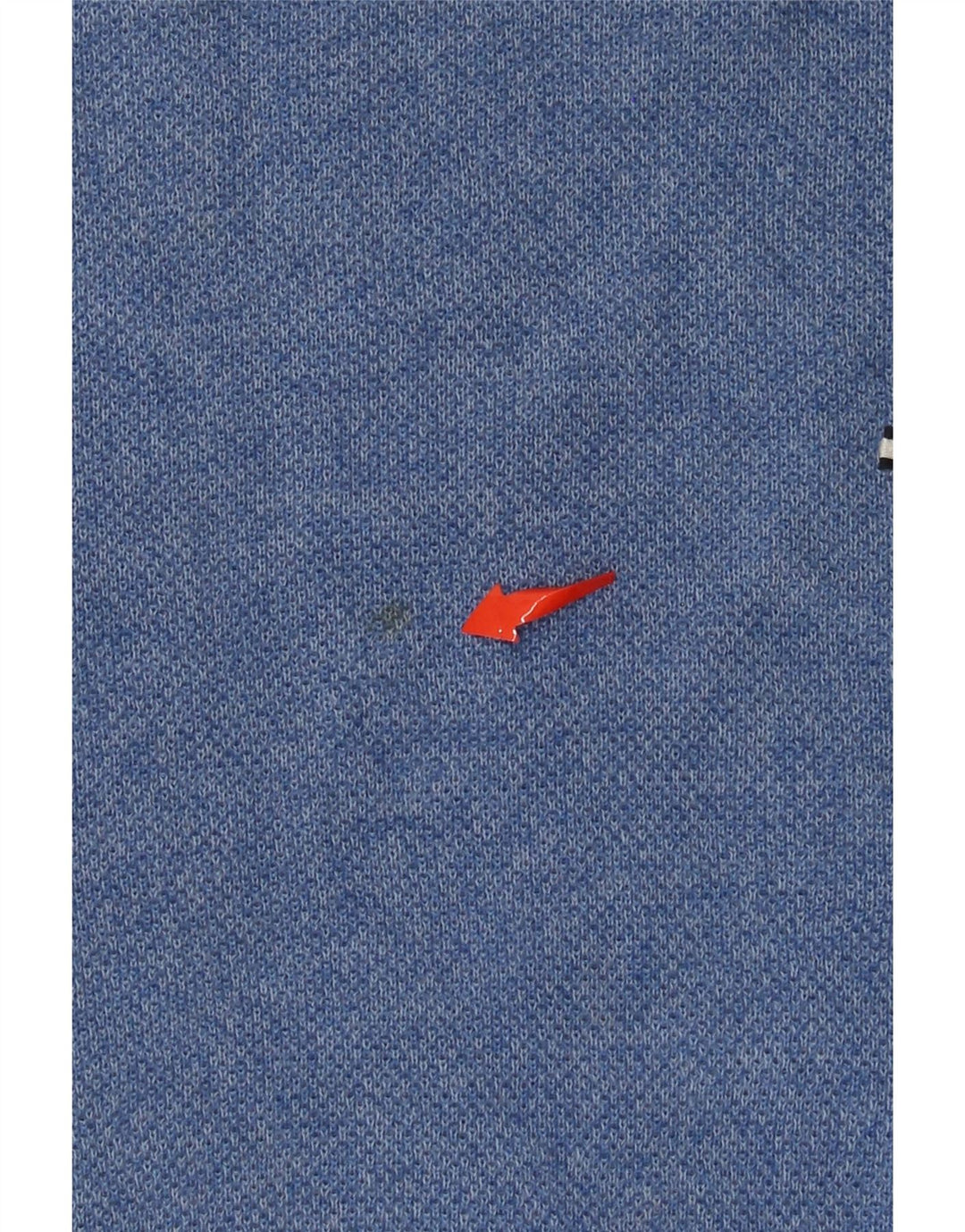 TOMMY HILFIGER Herren-Pullover mit Rundhalsausschnitt, groß, blaue Baumwolle