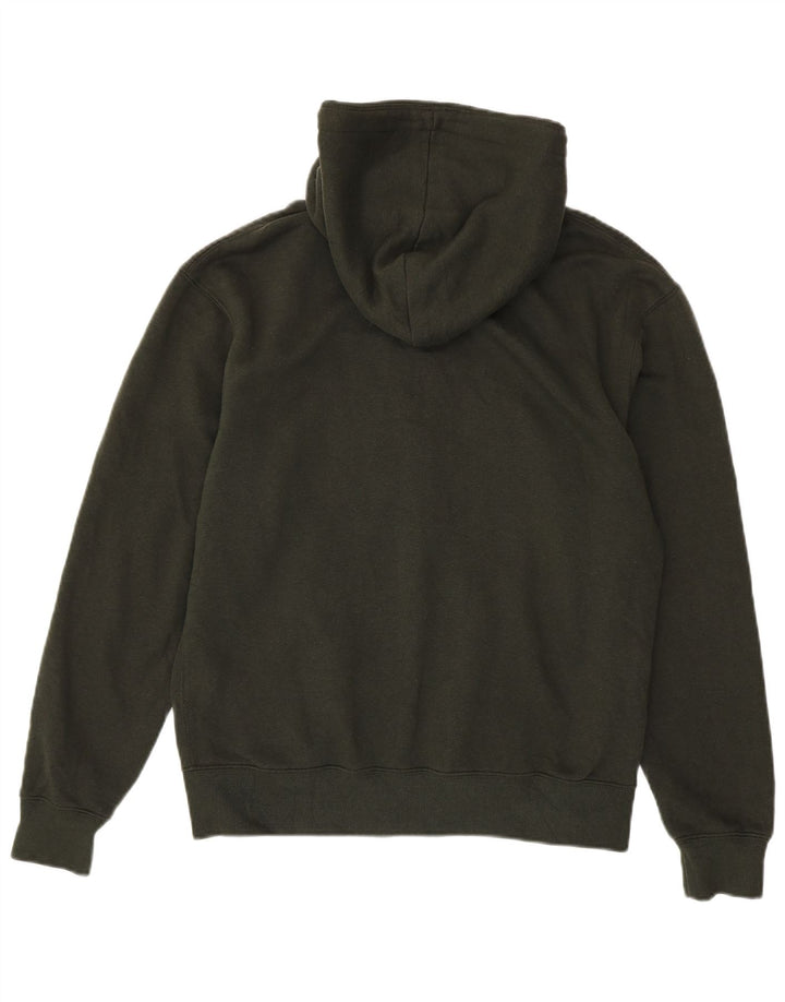 Jack & Jones Herren-Kapuzenpullover mit Reißverschluss, klein, grüne Baumwolle