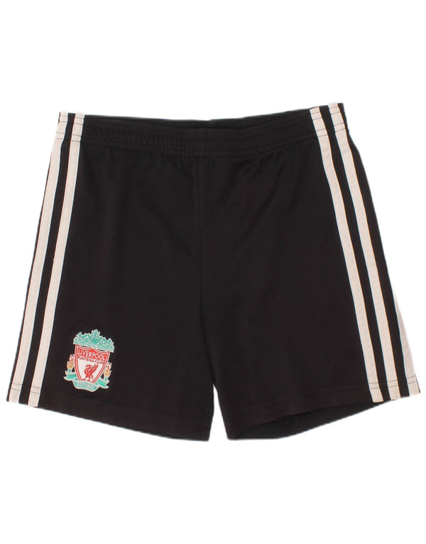 Adidas Jungen Liverpool Sportshorts 5–6 Jahre, schwarzes Polyester