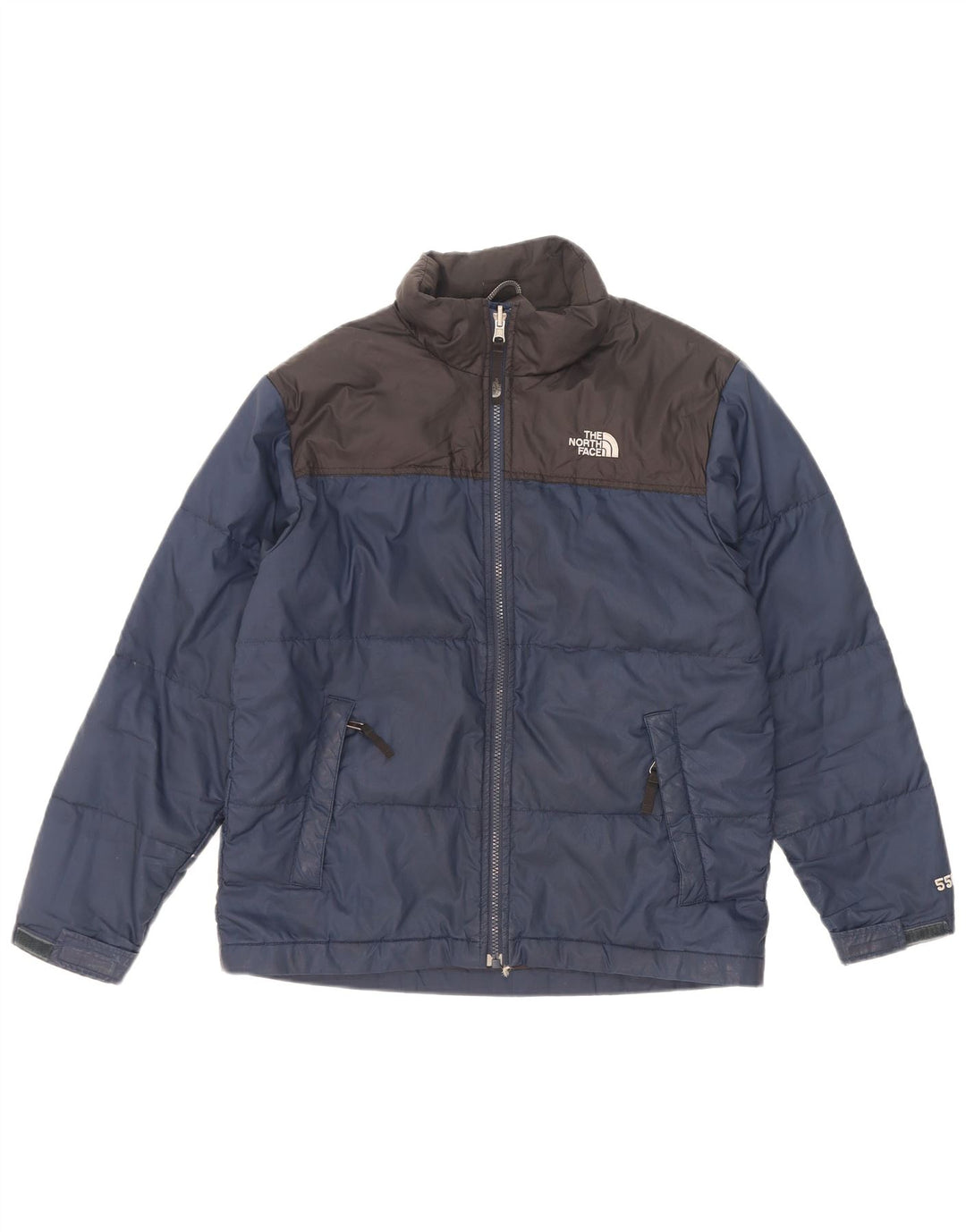 Wattierte Jacke für Jungen von The North Face, 14–15 Jahre, Größe L, Blau, Farbblock