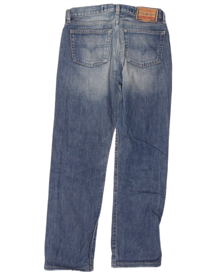 Diesel Damen Straight Jeans W28 L28 Blaue Baumwolle