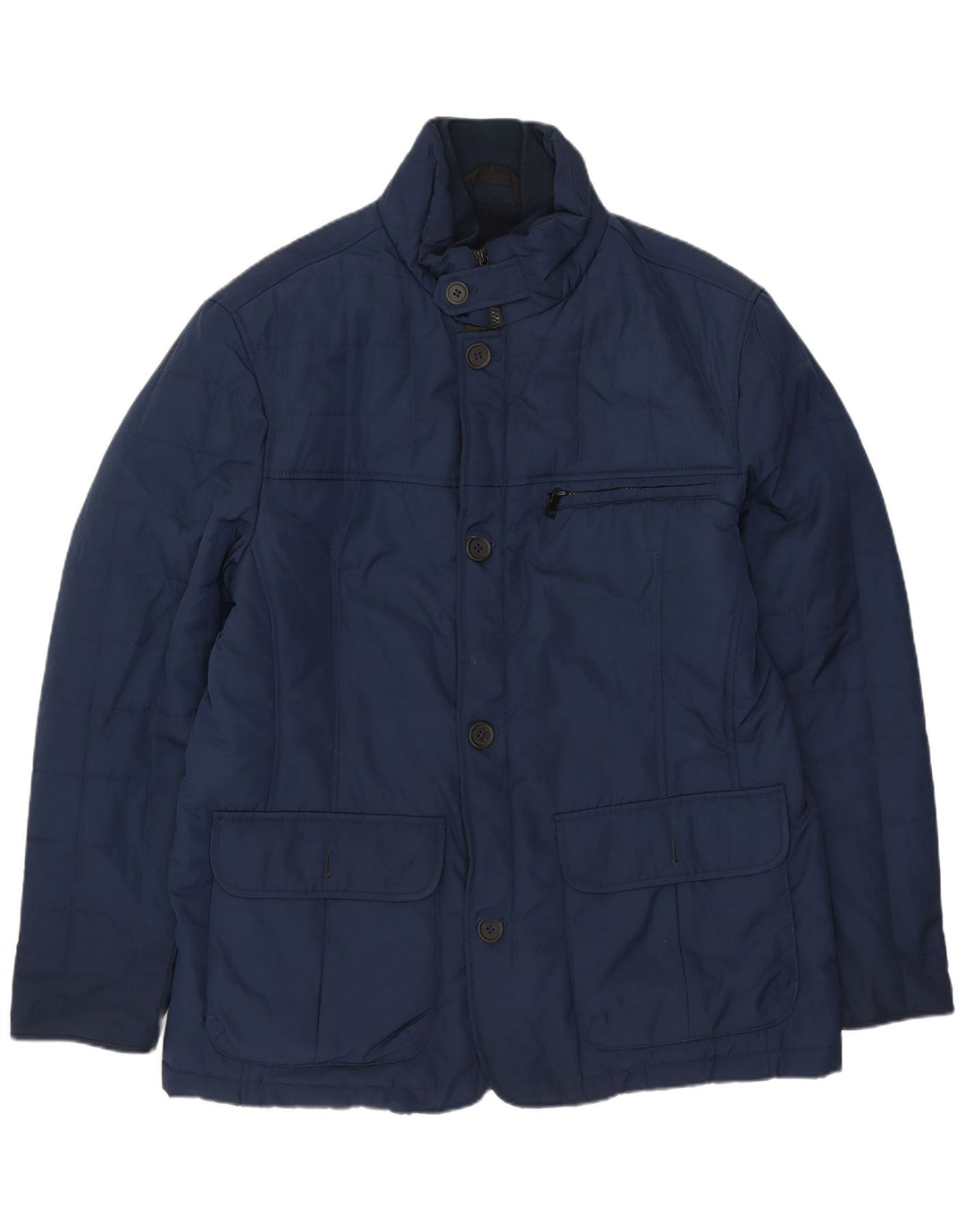 Marks & Spencer Herren Wattierte Jacke UK 40 Large Marineblau