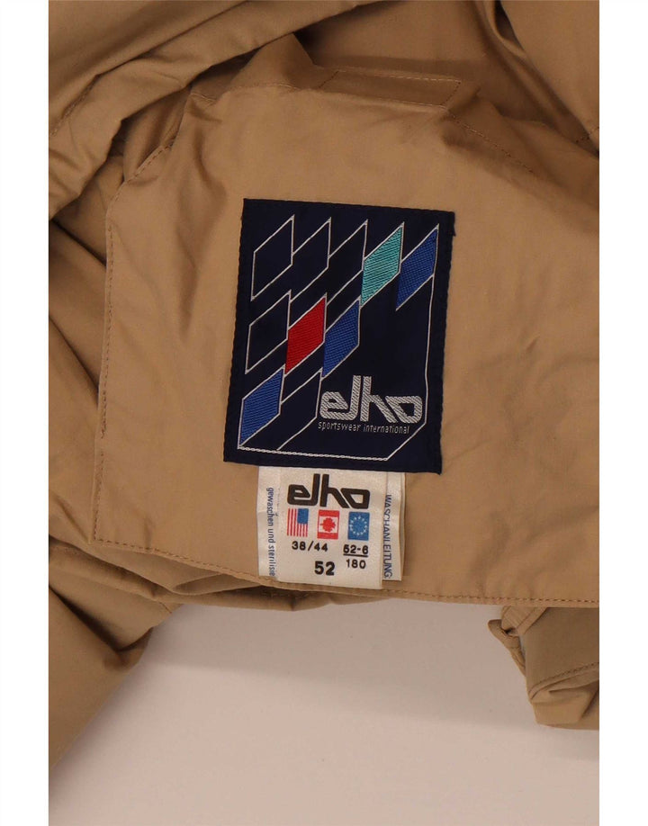 Elho Herren Wattierte Jacke EU 52 XL Beige Polyester