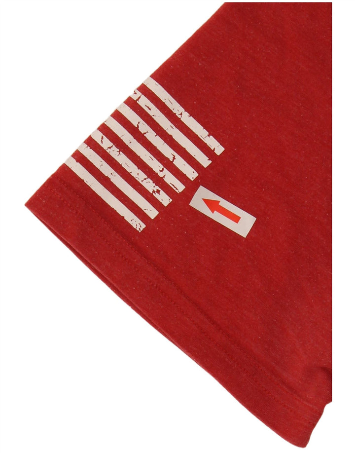 Under Armour Herren-T-Shirt mit lockerer Passform, Grafik, Größe S, Rot