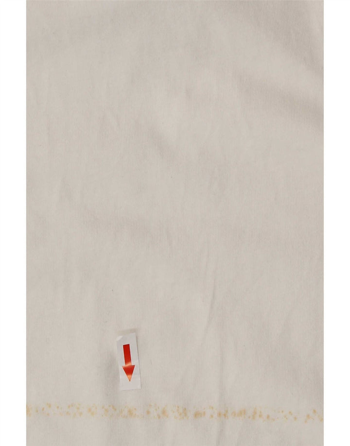 Nike Herren T-Shirt Top Große weiße Baumwolle