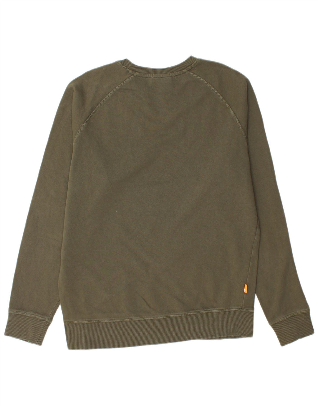 Timberland Herren-Sweatshirt mit normaler Passform, klein, Khaki, Baumwolle