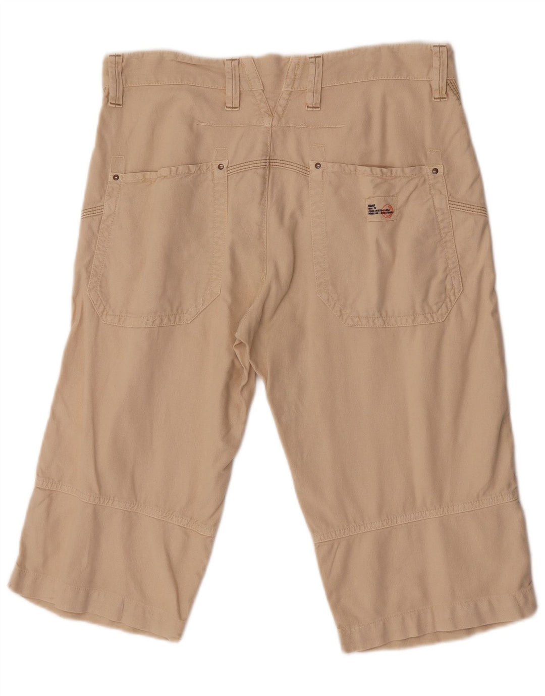 Gas Herren Chinoshorts W33 Mittelbeige Baumwolle