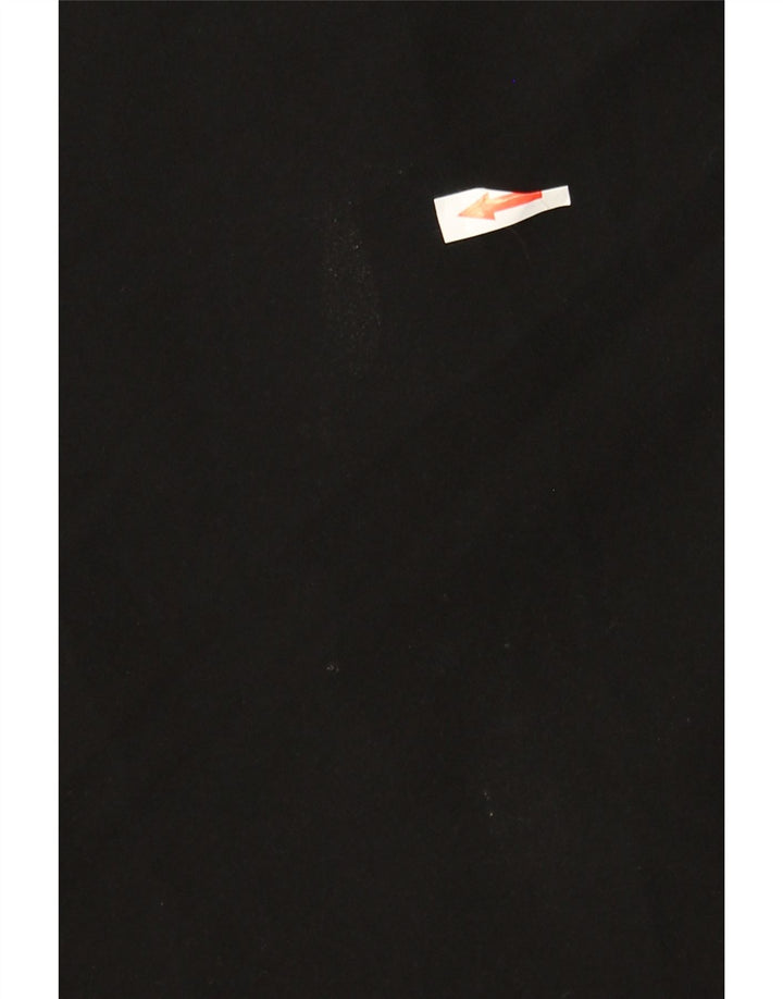 Marks & Spencer Damen A-Linienrock UK 20 2XL W40 Schwarz Polyester