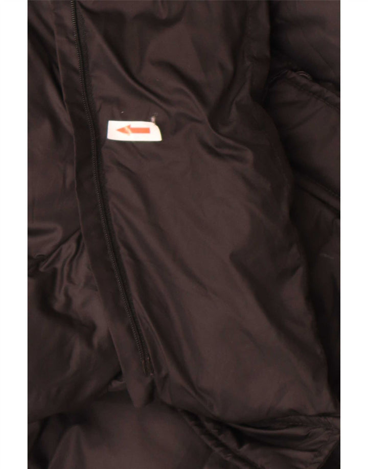 Superdry Damen Wattierte Jacke UK 10 Small Schwarz Polyester