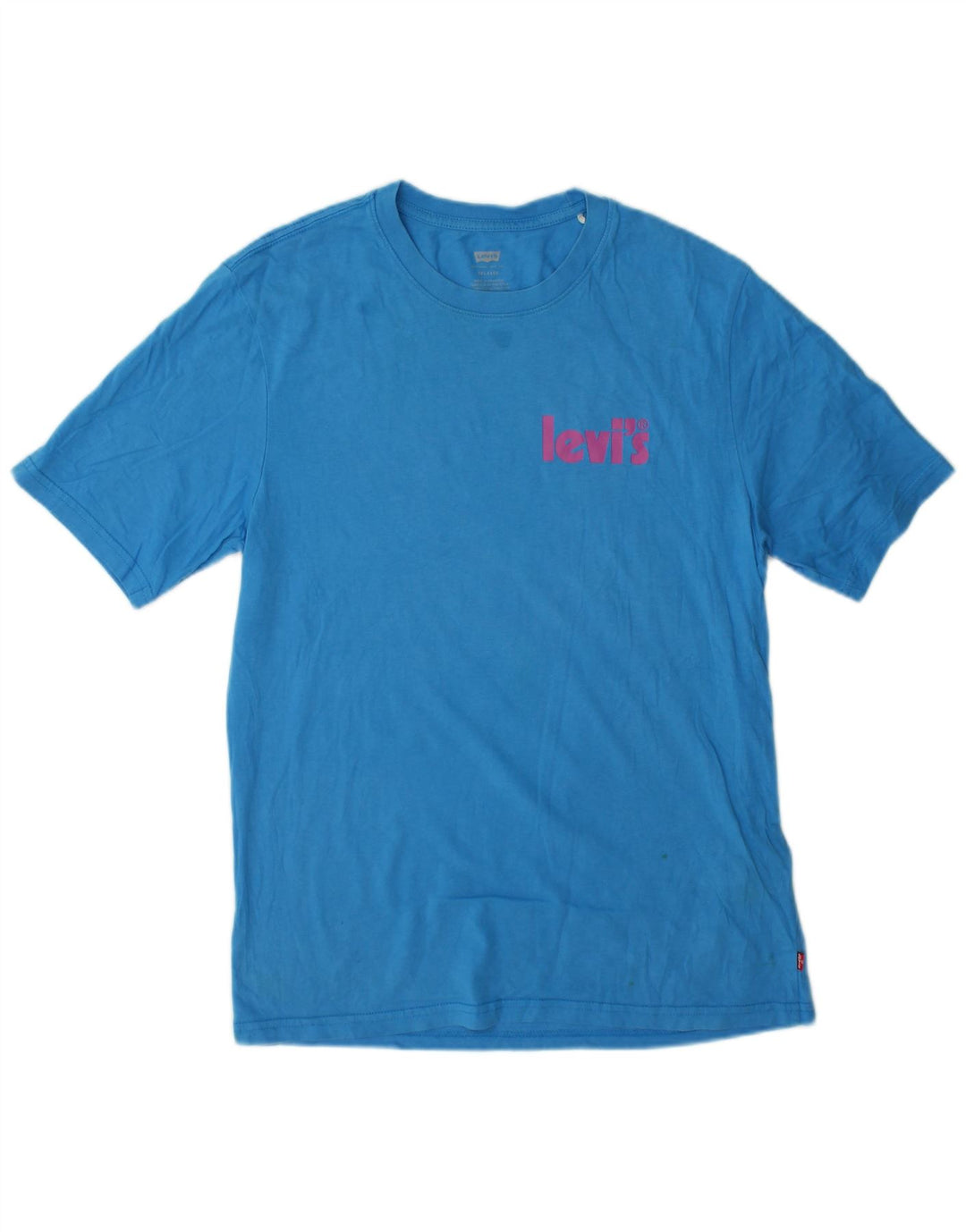 Levi's Herren Relaxed T-Shirt Top XS Blau Baumwolle