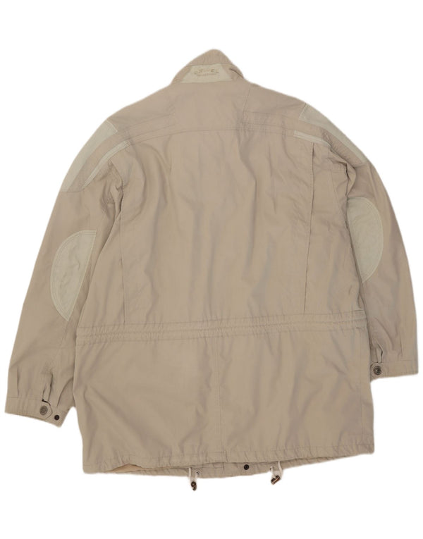 CAMEL ACTIVE Herren-Utility-Jacke IT 56 3XL Graues Colourblock-Polyester