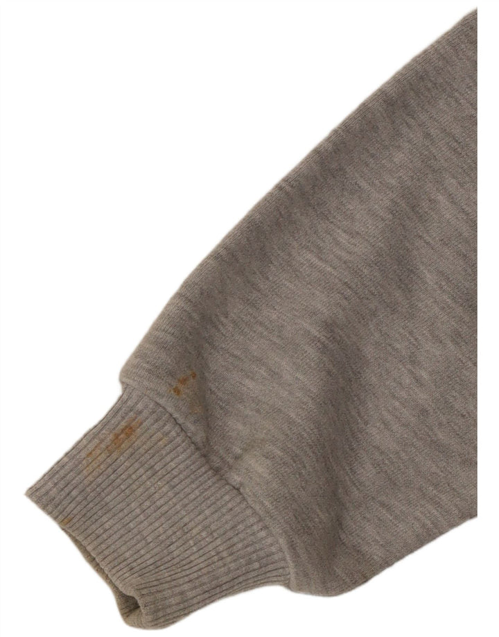 Superdry Damen Grafik-Sweatshirtpullover UK 10 Small Grau meliert