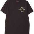 Jordan Herren-T-Shirt mit normaler Grafik, mittelgroß, schwarz, Baumwolle, Sport